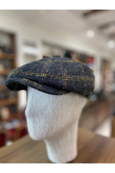 Göksu Şapka Men's Winter Cap British Style Peaky Blinders Newsboy Trend 8-Pie...