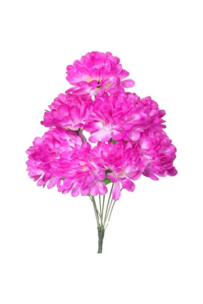 Goliat Bukiet 9 chryzantem w kolorze fioletowym 36 cm