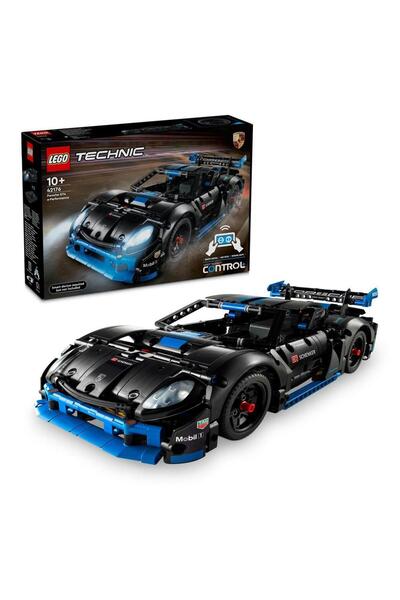 LEGO مجموعة بناء سيارة السباق بورش جي تي 4 إي-بيرفورمانس من تكنيك، رقم 42176 ...