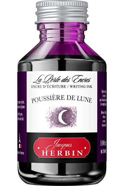 Jacques Herbin Flacon de cerneală 100ml Poussiere de Lune