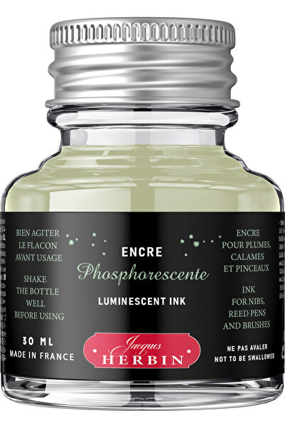 Jacques Herbin Sticlă de cerneală 30ml pigmentată fosforescentă