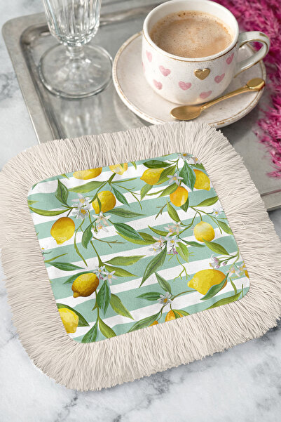 Evimde Bambaşka Λεμονί άνθος Ανοιξιάτικη κομψότητα Χαρτοπετσέτα παρουσίασης μ...