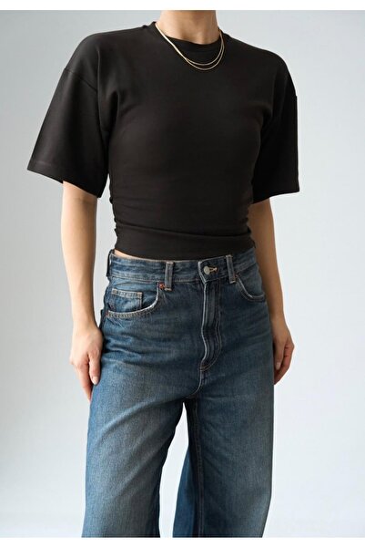 Serpirella Butik بلوزة بتفاصيل مطاطية عند الخصر