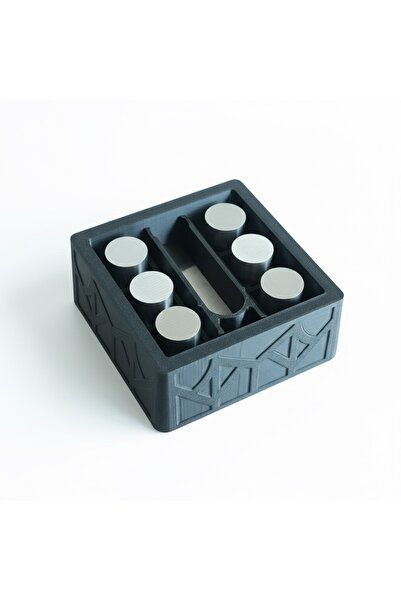 Mottopi Stainless Steel Cylinder Whiskey Chilling Set-Cylinder Cooler Boxed 6...