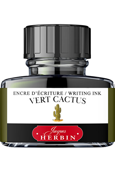 Jacques Herbin Sticlă de cerneală 30ml Vert Cactus