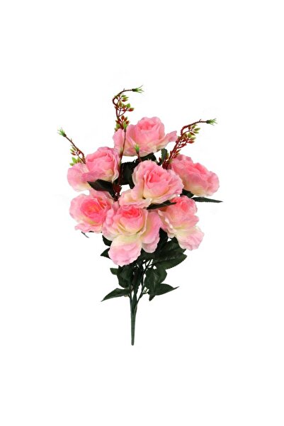 Goliat BUKIET 7 RÓŻ KWIAT SZTUCZNY RÓŻOWE 70 CM