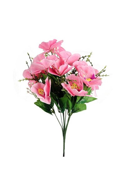 Goliat Bukiet Sztucznych Orchidei w Jasnoróżowym Kolorze - 10 Sztuk, 45 cm Wy...