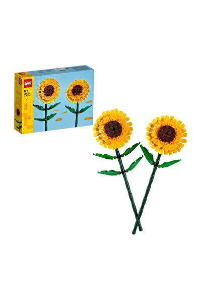 LEGO مجموعة بناء زهور عباد الشمس من آيكونز 40524 - مجموعة زهور اصطناعية، 191 ...