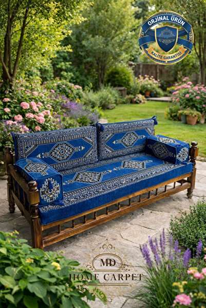 md home carpet Sedirli Şark Köşesi Minder Takımı Ahşap Dahil 6 Parça Sert Çök...