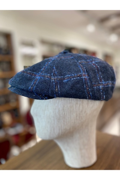 Göksu Şapka Men's Winter Cap British Style Peaky Blinders Newsboy Trend 8-Pie...