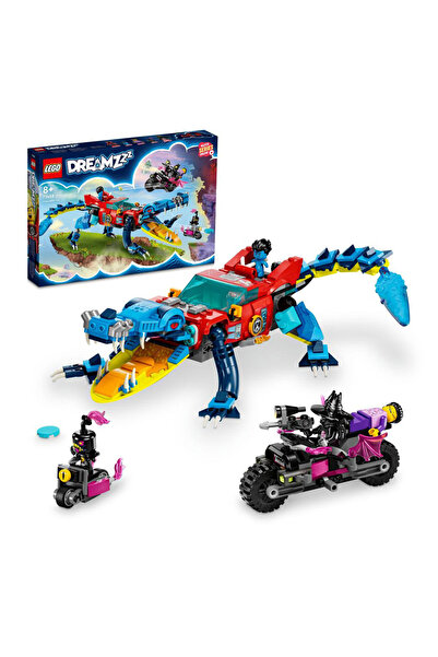 LEGO Dreamzzz Crocodile Car 71458 - Imaginative Off-Roader Building Set, 494p...