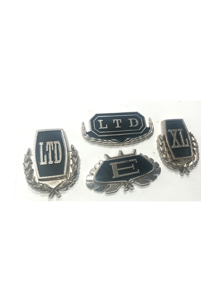 lina oto aksesuar 4Pcs Metal Large Coat of Arms with Ribbon Occasion Product