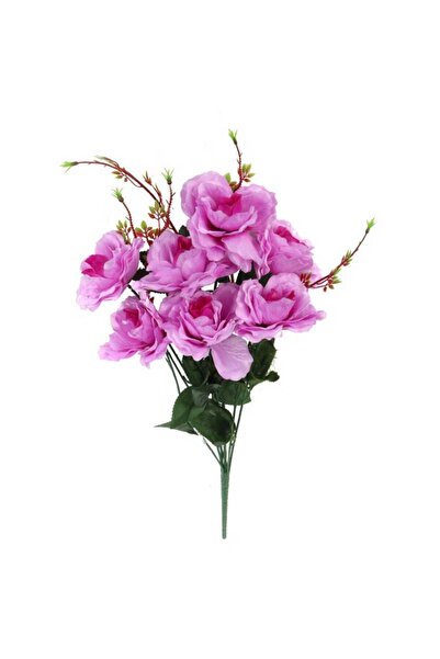 Goliat BUKIET 7 RÓŻ KWIAT SZTUCZNY WRZOSOWE 70 CM