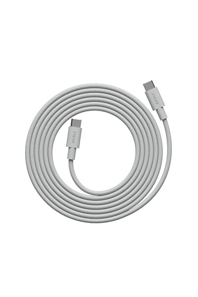 AVOLT Data and fast charging cable, USB-C/USB-C, AVOLT, 2 m, gray