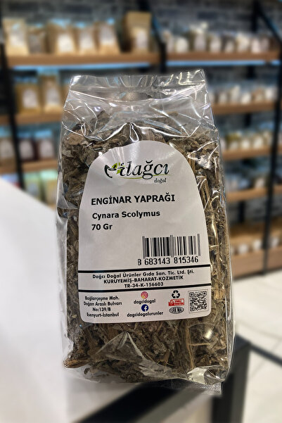 Dağcı Doğal Enginar Yaprağı 50 Gr – Karaciğer ve Safra Desteği Bitki Çayı