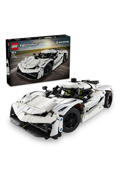 LEGO Technic Koenigsegg Jesko Absolut White Hypercar Building Set 42184 - 801...