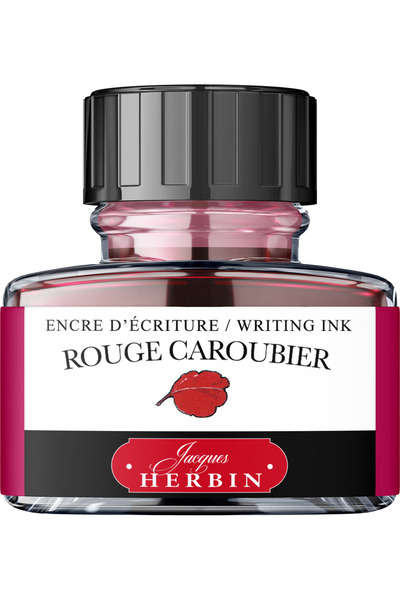 Jacques Herbin Sticlă de cerneală 30ml Rouge Caroubier