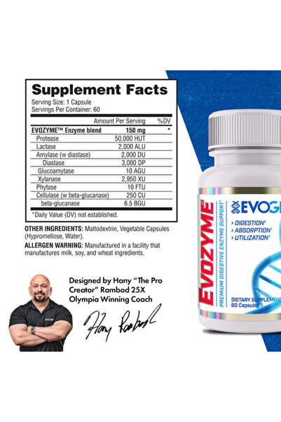 EVOGEN Evozyme 60 Capsules