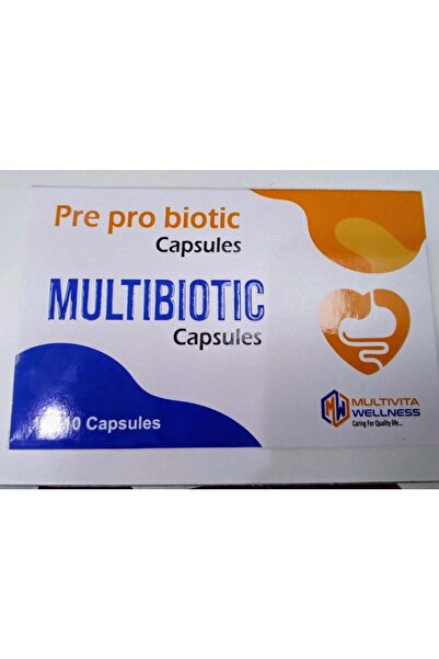 Multibiotin MULTIBIOTIC PRE & PRO BIOTICS CAPSULES 10S