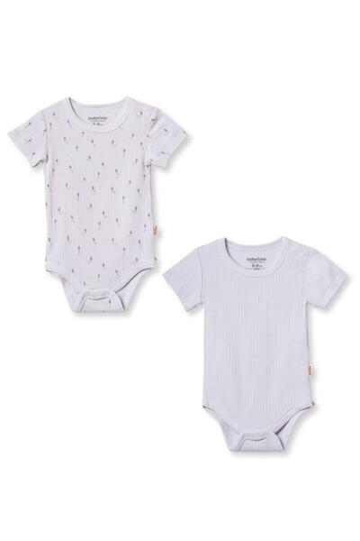 BabyCosy Organic Wear بدلة أطفال قصيرة الأكمام مكونة من قطعتين 100% قطن عضوي،...