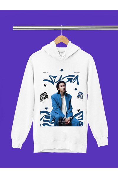 MAGORS Bts Bangthan Boys Printed 3-Yarn Quality Soft Texture Hooded Children'...