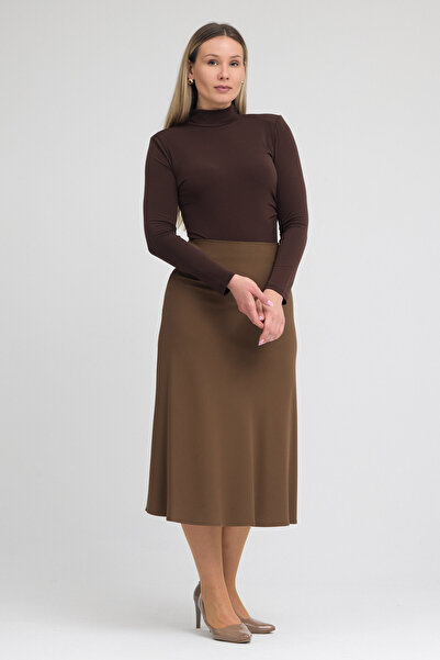 G-Line Midi Length A-Line Kiloş Skirt