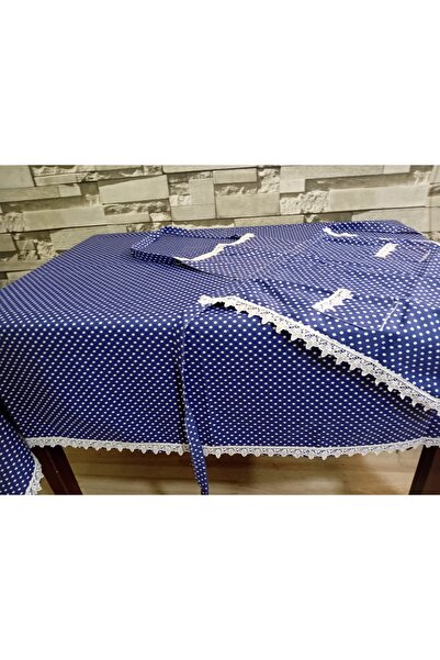 VELORA masa örtüsü önlük eldiven peçetelik takım