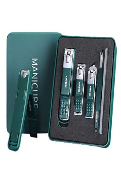 Arzu Güzel Cosmetics مجموعة مقصات أظافر سهلة الحمل مع مبرد زجاجي في علبة خاصة...