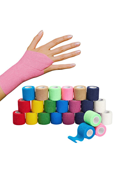 Other Self-Adhesive Bandage Set - Breathable Non-Woven Material, Elastic - 24...