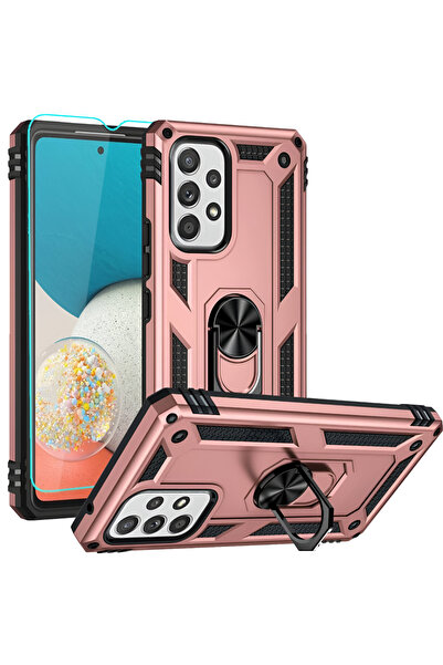 Other Husă Samsung Galaxy A53 5G - Blindată cu Inel, TPU și PC, Sticlă inclus...