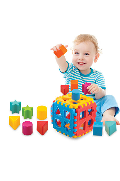 Generic Bul Tak Puzzle Küp Şekil Eşleştirme