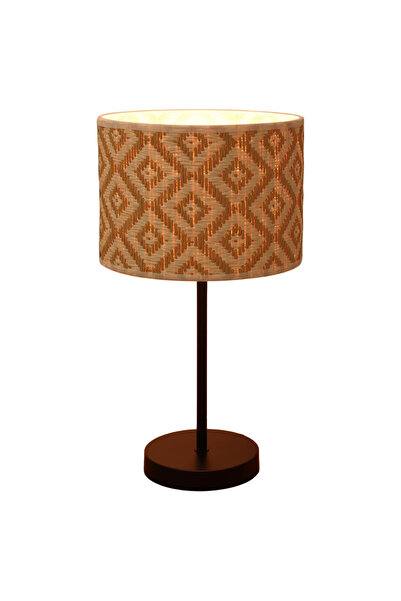 Other Navaris Table Lamp - Vintage Boho Table Lamp, Beige Shade, E27 Socket, ...