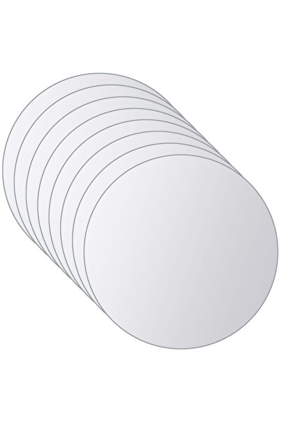 Concept Plăci de oglindă, 16 buc., sticlă, rotund