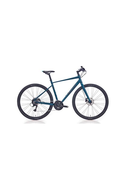 Bianchi Nirone 7 Disk FlatBar Acera 24 Vites 47 CM 28 Jant Koyu Turkuaz Hybri...