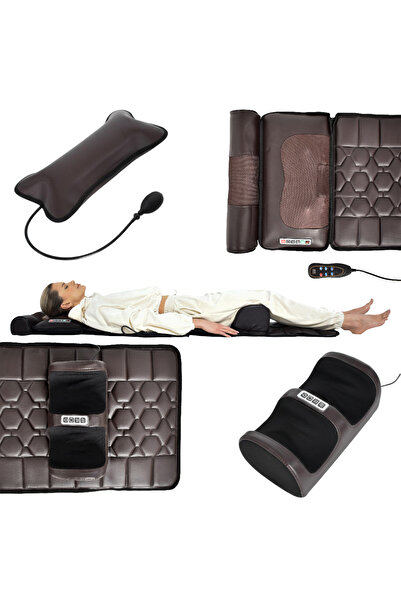 Other Heated Massage Mattress with Remote Control - 10 Motors, Eco- Leather ,...