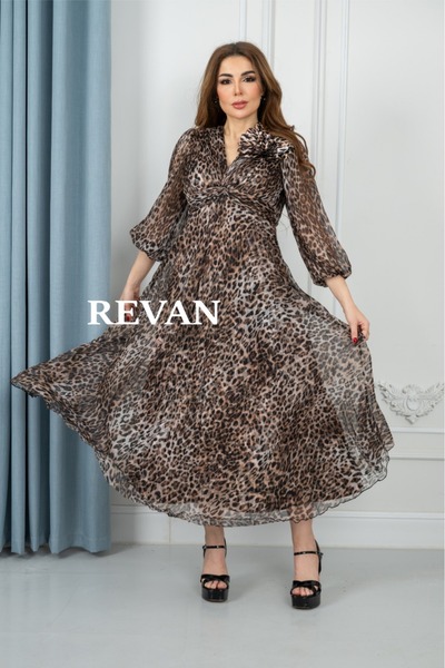 revan Evening & Prom Dress - Brown