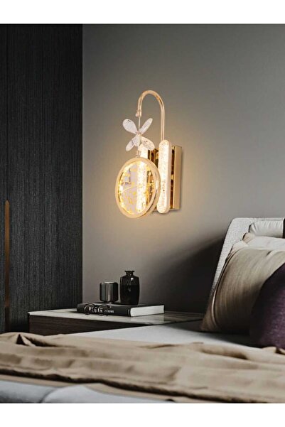 best power Triple-Light Gold LED Wall Light – Model 9920