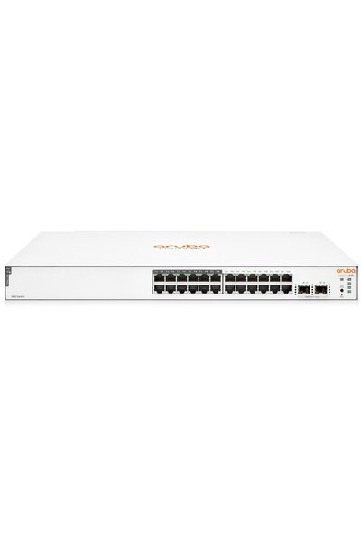 Aruba Switch JL813A Instant On 1830, 24 porturi Gigabit 12p Class4 PoE 2SFP 195W