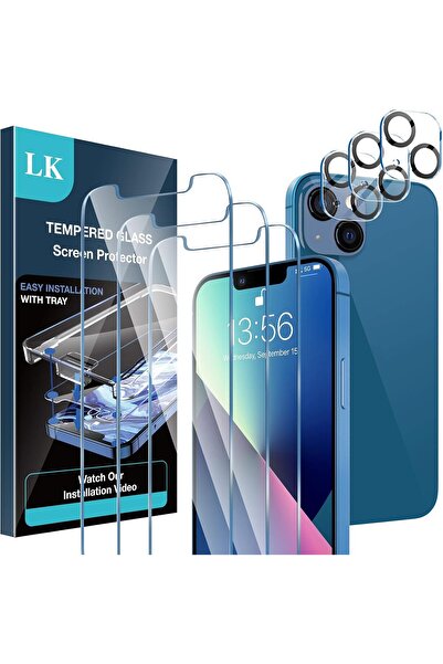 Other iPhone 13 Pro Max Glass Film - Set of 3 Pieces with Camera Protection, ...