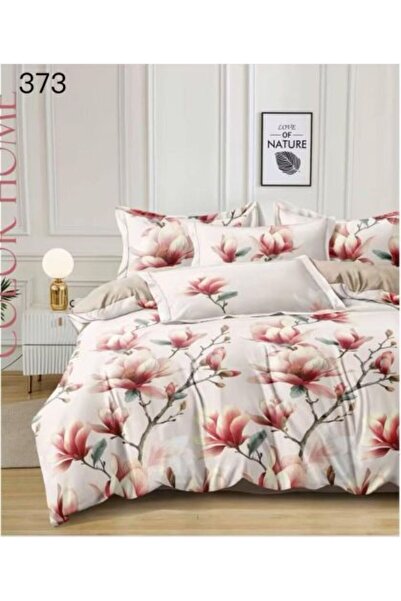 ARMONIA TEXTIL Double Bed Linen Set, Fine Cotton, 6 Pieces, GR-373