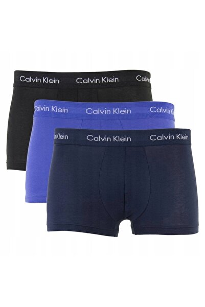 Calvin Klein Boxeri bărbătești CK, pachet de 3, talie joasă, mărimea M