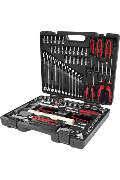 KS Tools Set scule universale CHROMEplus 1/4 + 1/2, 97 buc.