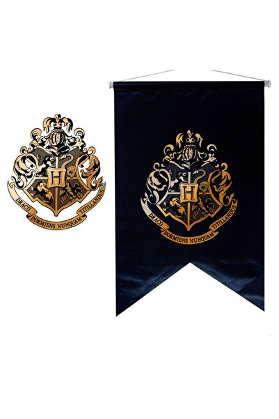 Licencelab Hogwarts Large Pennant Swallow Cut