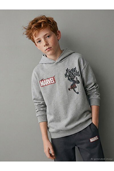 LC Waikiki Spider-Man Printed Boys' Tracksuit Set