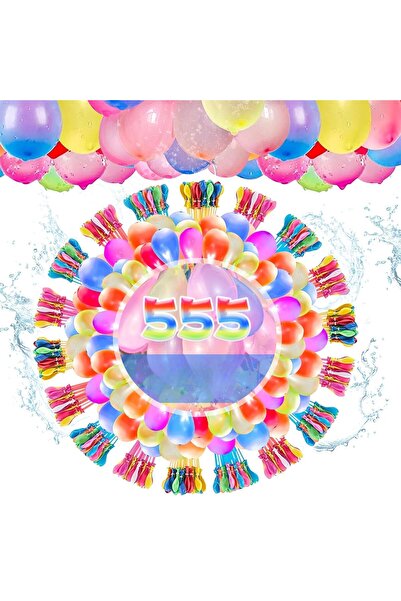 Other Water Balloons - Latex Bombs, Quick Fill, Self-closing - 555 pieces, 10...