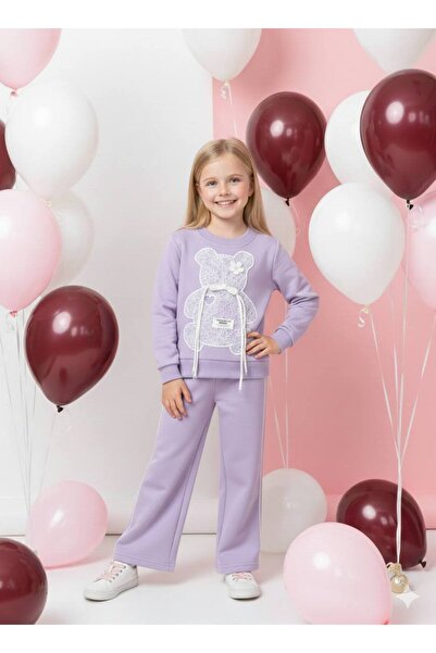 ARBİ kids طقم موسمي من خيطين بتصميم دببة للأطفال البنات