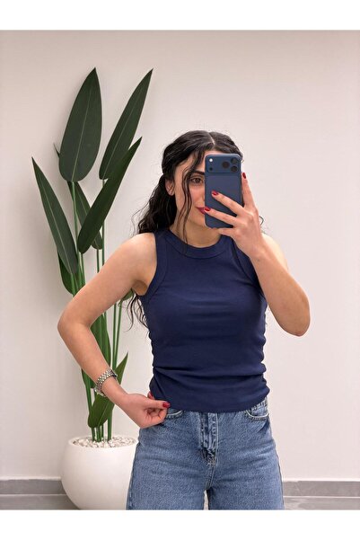 MARGA Women's Halter Collar Ribbed Athlete