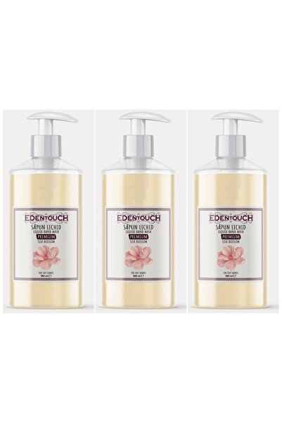 clarsanit SET 3 BUCĂȚI - Săpun lichid EdenTouch 500ml – Esență de flori de mă...