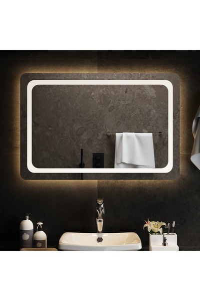 Concept Oglindă de baie cu LED, 90x60 cm