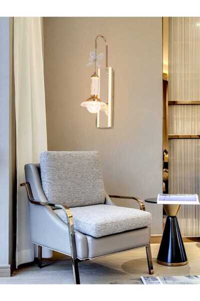 best power Triple-Light Gold LED Wall Light – Model 9936